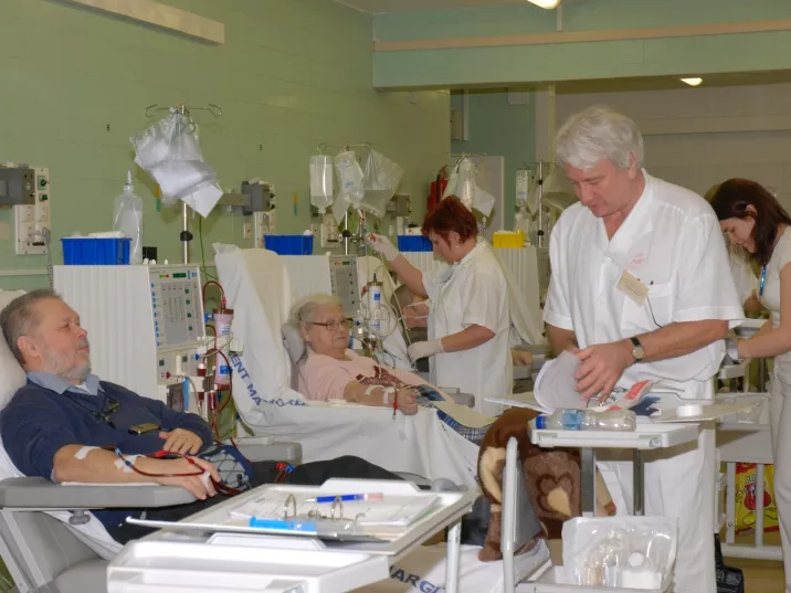 Nephrológiai Osztály: legmagasabb szintű ellátás