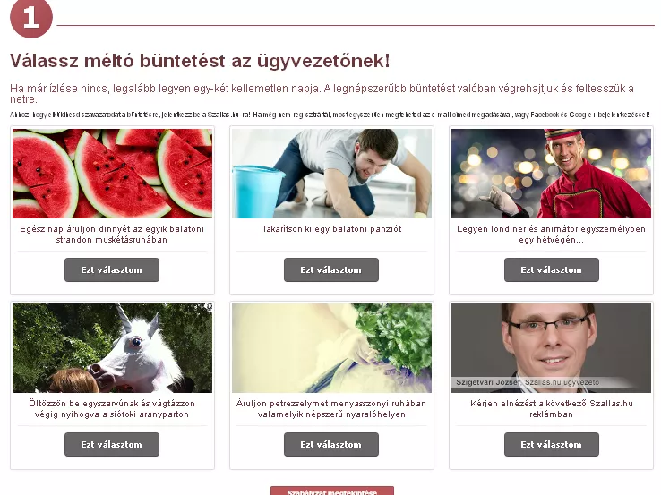 Folytatódik a Szállás.hu köpős reklámja
