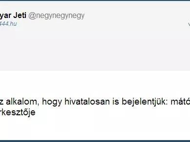 Mészáros Zsófi is a 444.hu-nál