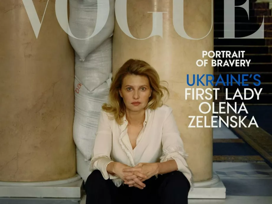 Annie Leibovitz készített fotókat a Zelenszkij-házaspárról a Vogue-nak