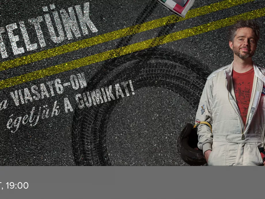 Winkler és Bazsó a Nagyvásártelepen driftel a Totalcar új reklámjában