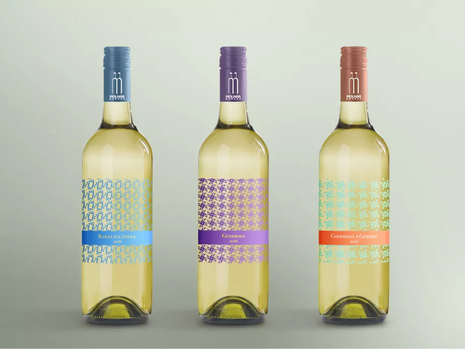 45 Molnár Borház Dry White Wines