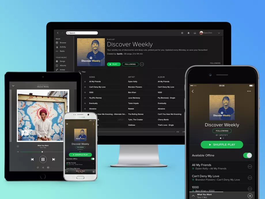 A Spotify átugorható reklámokkal kísérletezik