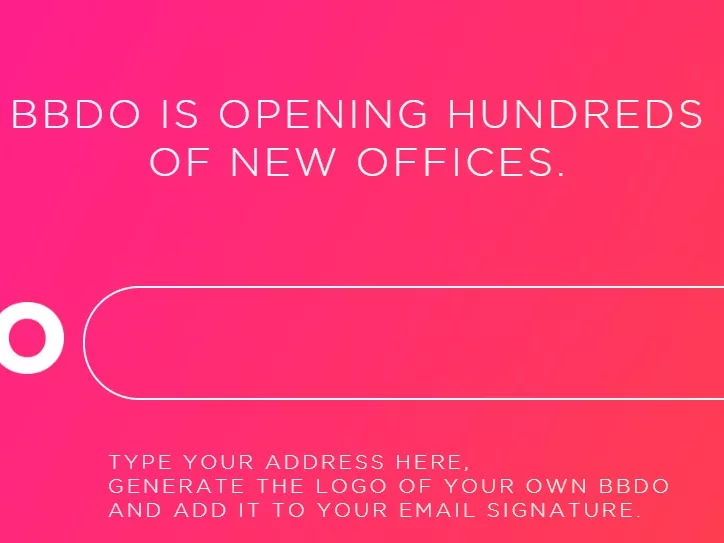 A BBDO minden otthon dolgozó kollégáját külön logóval ünnepli