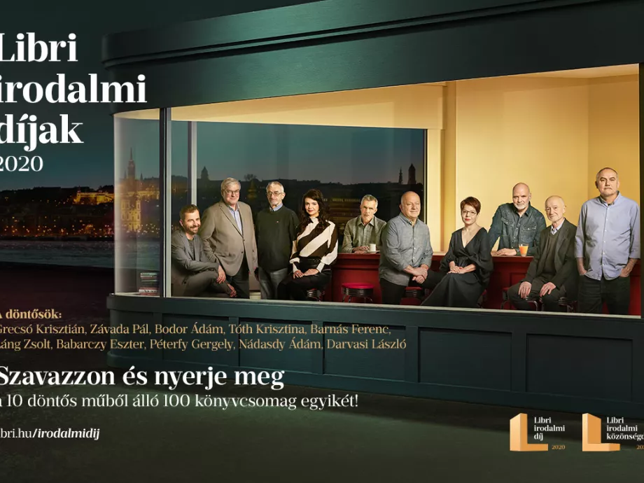 Babarczy, Grecsó és Péterfy is esélyes az idei Libri irodalmi díjra