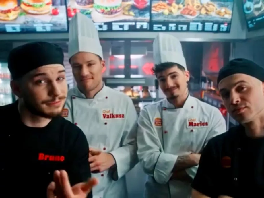 Premier: Miért kiabál Szalai Ádám a Valmarral a Burger King új kampányában?