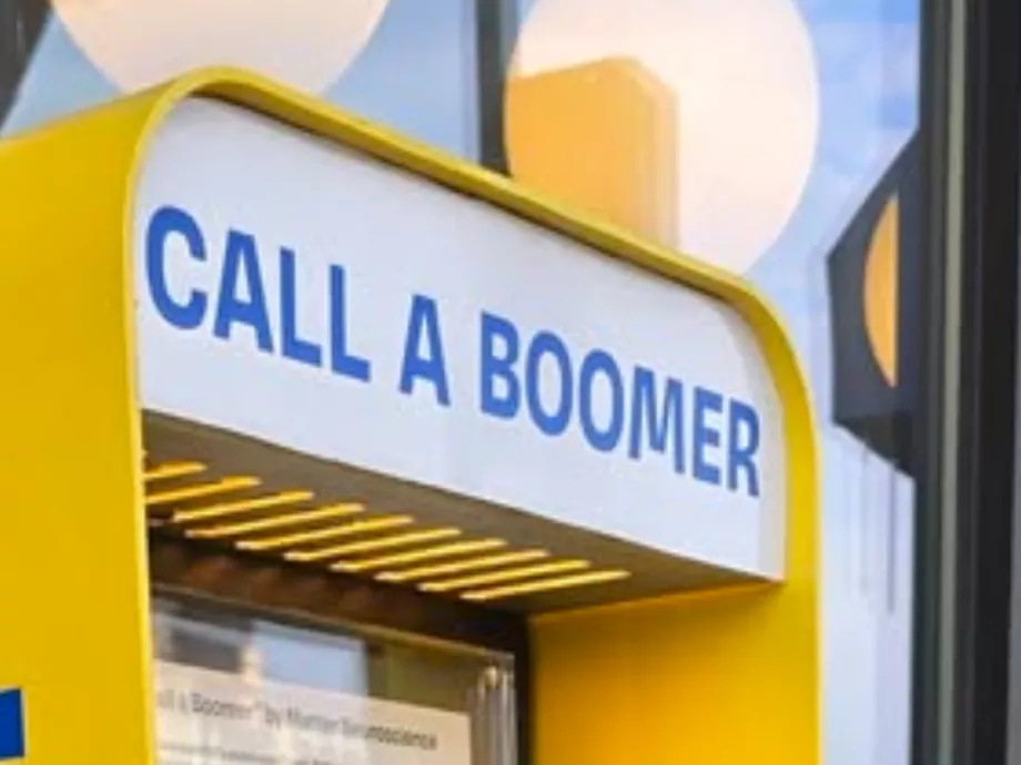 Call a boomer - magányos főiskolások és idősek hívják egymást