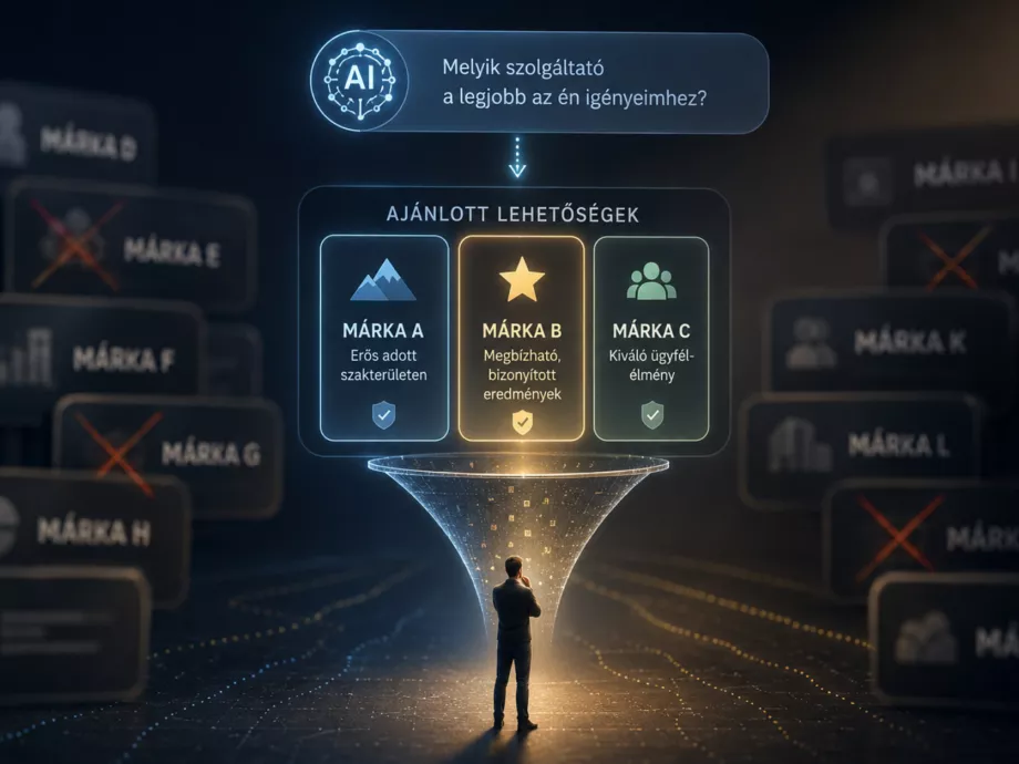 Az AI nem keres, válogat: hogy kerül egy márka az ajánlások közé?