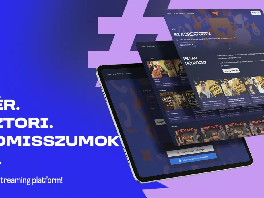 Streaming platformot indított a Creator TV