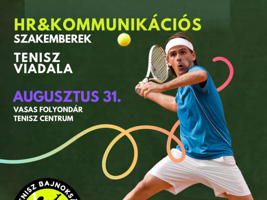 Ütőket a kézbe, indul a kommunikátorok és HR-esek tenisztornája!