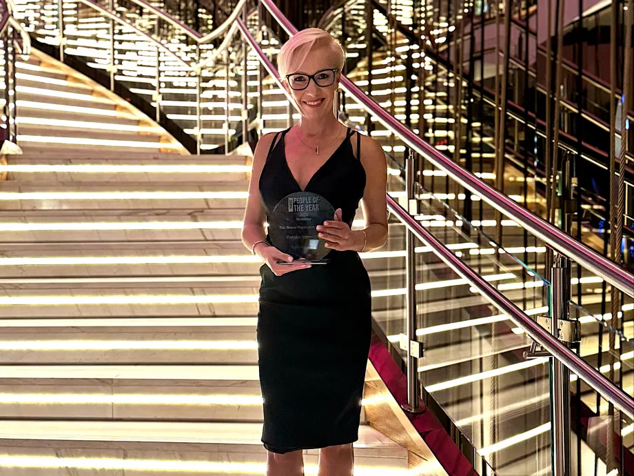 Valentínyi Katalin PRNEWS People of the Year díjat nyert
