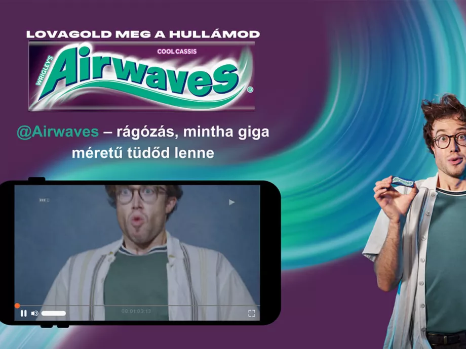 Az Airwaves új márkakampányát a rajongók visszajelzései inspirálták