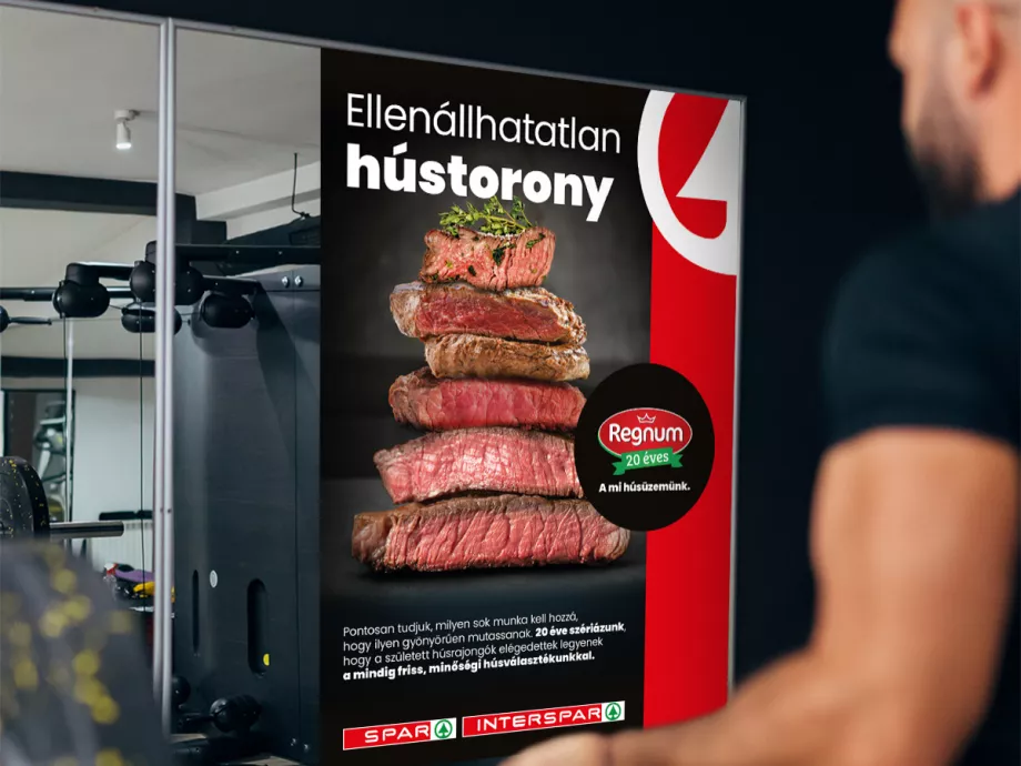 Húsrajongó kampánnyal ünnepel a Spar