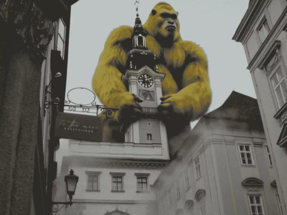King Kong Linz főterén