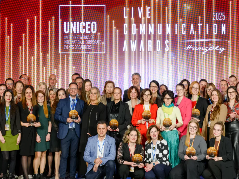 Kihirdették az UNICEO “Live Communication Awards 2025” nyerteseit