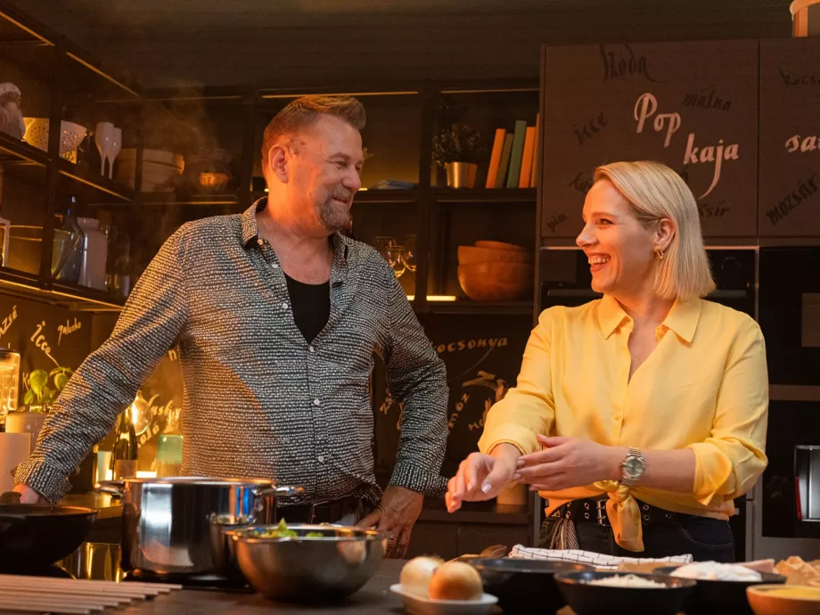 Gasztrotalkshow popsztárokkal: Anger Zsolt saját műsort kapott a VIASAT3-on, Tóth Vera az első vendég